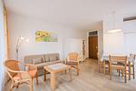 Wohnzimmer - Ein-Zimmer-Apartment 55/01 - Top-Hundeurlaub