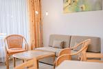 Wohnzimmer - Ein-Zimmer-Apartment 55/01 - Top-Hundeurlaub