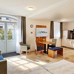 Appartement "Blaukehlchen 2" mit Terrasse - 5* - Top-Hundeurlaub
