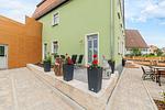 Terrasse - Apartment mit Terrasse "Traumhopfen" - Top-Hundeurlaub