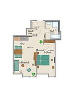 Grundriss - Suite "Bundspecht 5" - 5* - Top-Hundeurlaub