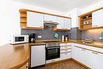 Küche / Küchenzeile - Zwei-Zimmer-Apartment 53/17 - Top-Hundeurlaub