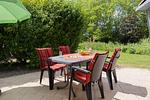 Terrasse - Ferienhaus  Medemsand 12 - Top-Hundeurlaub