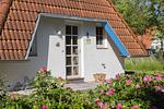 Fassade / Eingang - Ferienhaus Kniepsand 2 - Top-Hundeurlaub