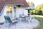 Terrasse - Ferienhaus Kniepsand 2 - Top-Hundeurlaub