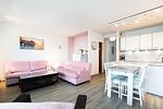 Wohnzimmer - Appartement 129 - Top-Hundeurlaub