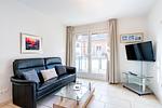 Wohnzimmer - Villa Hartenberger Apartment 4 - Top-Hundeurlaub
