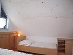Schlafzimmer - Ferienwohnung Seepferdchen - Top-Hundeurlaub