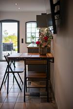 Essbereich - Country Lodge - Stall - Top-Hundeurlaub