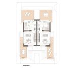 Grundriss der großen Wohnungen im Ferienhaus Strandlust in Wittdün auf Amrum - Strandlust 21A Wohnung - Top-Hundeurlaub