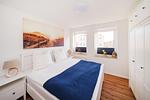 Schlafzimmer - Ferienwohnung El Capitan mit 2 Schlafzimmern und nur 450 m zum Strand - Top-Hundeurlaub