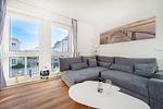 Wohnzimmer - Ferienwohnung El Capitan mit 2 Schlafzimmern und nur 450 m zum Strand - Top-Hundeurlaub