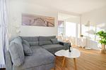 Wohnzimmer - Ferienwohnung El Capitan mit 2 Schlafzimmern und nur 450 m zum Strand - Top-Hundeurlaub