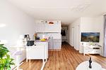 Wohnzimmer - Ferienwohnung El Capitan mit 2 Schlafzimmern und nur 450 m zum Strand - Top-Hundeurlaub