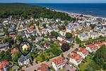 Vogelperspektive - Ferienwohnung El Capitan mit 2 Schlafzimmern und nur 450 m zum Strand - Top-Hundeurlaub