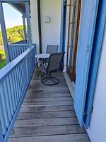 Balkon - Ferienwohnung "Sonnenschein" Apartment 44 - Top-Hundeurlaub