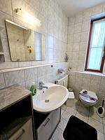 Badezimmer - Ferienwohnung "Sonnenschein" Apartment 44 - Top-Hundeurlaub