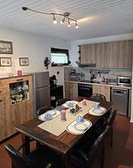 Küche / Küchenzeile - Ferienhaus Papa - Top-Hundeurlaub