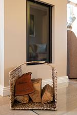 Der Kamin spendet wohlige Wärme. - Das Lilienhaus - Top-Hundeurlaub