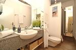 Badezimmer - Haus Kühlung Fewo 3 - Top-Hundeurlaub