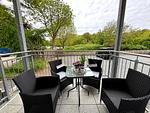 Balkon - Haus OstseeWelle -  Ankerplatz - Top-Hundeurlaub