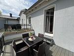 Balkon - Haus OstseeWelle -  Seemuschel - Top-Hundeurlaub
