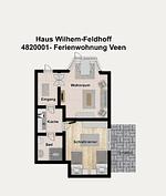 Grundriss - Ferienwohnung Veen - Top-Hundeurlaub