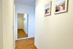 Flurbereich mit Spiegel - Ferienwohnung blaue Koje - Top-Hundeurlaub