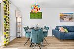 Wohnzimmer - Ferienwohnung Kuddelmuddel Olpenitz - Top-Hundeurlaub