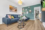 Wohnzimmer - Ferienwohnung Kuddelmuddel Olpenitz - Top-Hundeurlaub