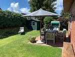 Terrasse - Ferienhaus Belle Hues Westerland auf Sylt - Top-Hundeurlaub