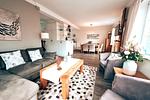 Wohnzimmer - Ferienhaus Belle Hues Westerland auf Sylt - Top-Hundeurlaub