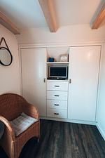 Schlafzimmer - Ferienhaus Belle Hues Westerland auf Sylt - Top-Hundeurlaub