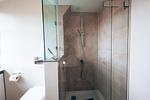 Badezimmer - Ferienhaus Belle Hues Westerland auf Sylt - Top-Hundeurlaub