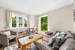 Wohnzimmer - Ferienhaus Belle Hues Westerland auf Sylt - Top-Hundeurlaub