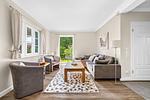 Wohnzimmer - Ferienhaus Belle Hues Westerland auf Sylt - Top-Hundeurlaub