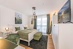 Schlafzimmer - Ferienwohnung Ostseebude mit Balkon und nur 800 m zum Strand - Top-Hundeurlaub