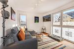 Wohnzimmer - Ferienwohnung Ostseebude mit Balkon und nur 800 m zum Strand - Top-Hundeurlaub