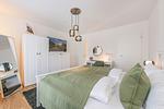 Schlafzimmer - Ferienwohnung Ostseebude mit Balkon und nur 800 m zum Strand - Top-Hundeurlaub