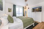 Schlafzimmer - Ferienwohnung Ostseebude mit Balkon und nur 800 m zum Strand - Top-Hundeurlaub