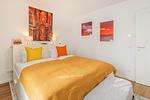 Schlafzimmer - Ferienwohnung Ostseebude mit Balkon und nur 800 m zum Strand - Top-Hundeurlaub
