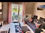 Wohnzimmer - Ferienwohnung Windsbraut Büsum - Top-Hundeurlaub