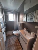 Badezimmer - Ferienwohnung Windsbraut Büsum - Top-Hundeurlaub