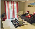 Wohnzimmer - Ferienwohnung Windsbraut Büsum - Top-Hundeurlaub