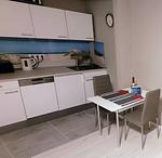 Küche / Küchenzeile - Ferienwohnung Windsbraut Büsum - Top-Hundeurlaub