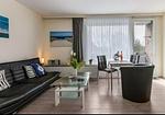 Wohnzimmer - Ferienwohnung Nordwind Büsum - Top-Hundeurlaub