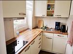 Wohnzimmer - Ferienwohnung Nordwind Büsum - Top-Hundeurlaub