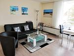 Wohnzimmer - Ferienwohnung Nordwind Büsum - Top-Hundeurlaub