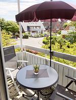 Balkon - Ferienwohnung Nordwind Büsum - Top-Hundeurlaub