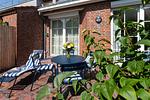 Terrasse - Dünenstraße 38 - Dünenzeit Juist - Top-Hundeurlaub